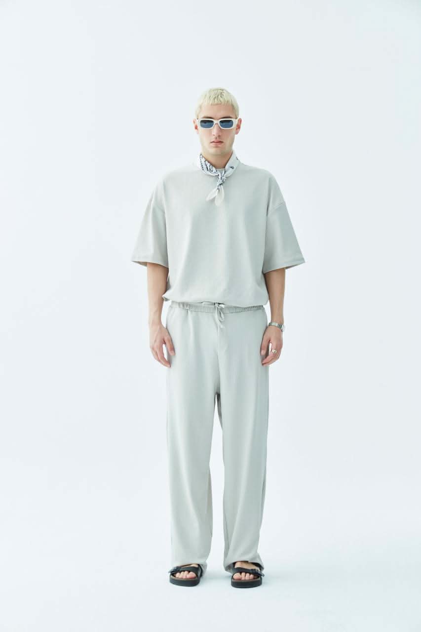 تي شيرت محبوك أساسي