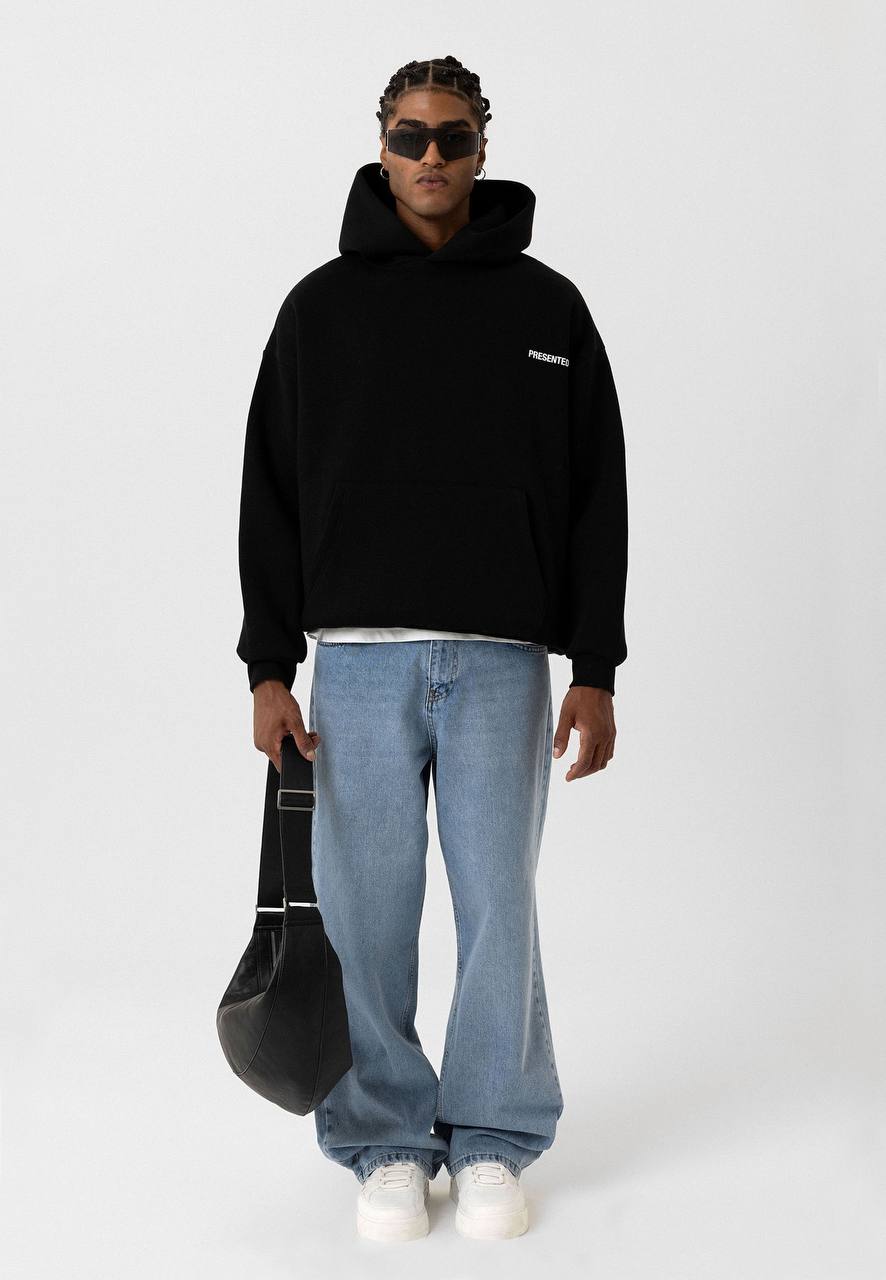 Black presented Hoodie