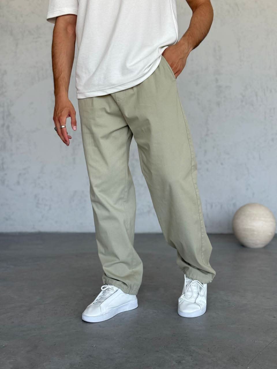 Trousers with Adjustable Legs