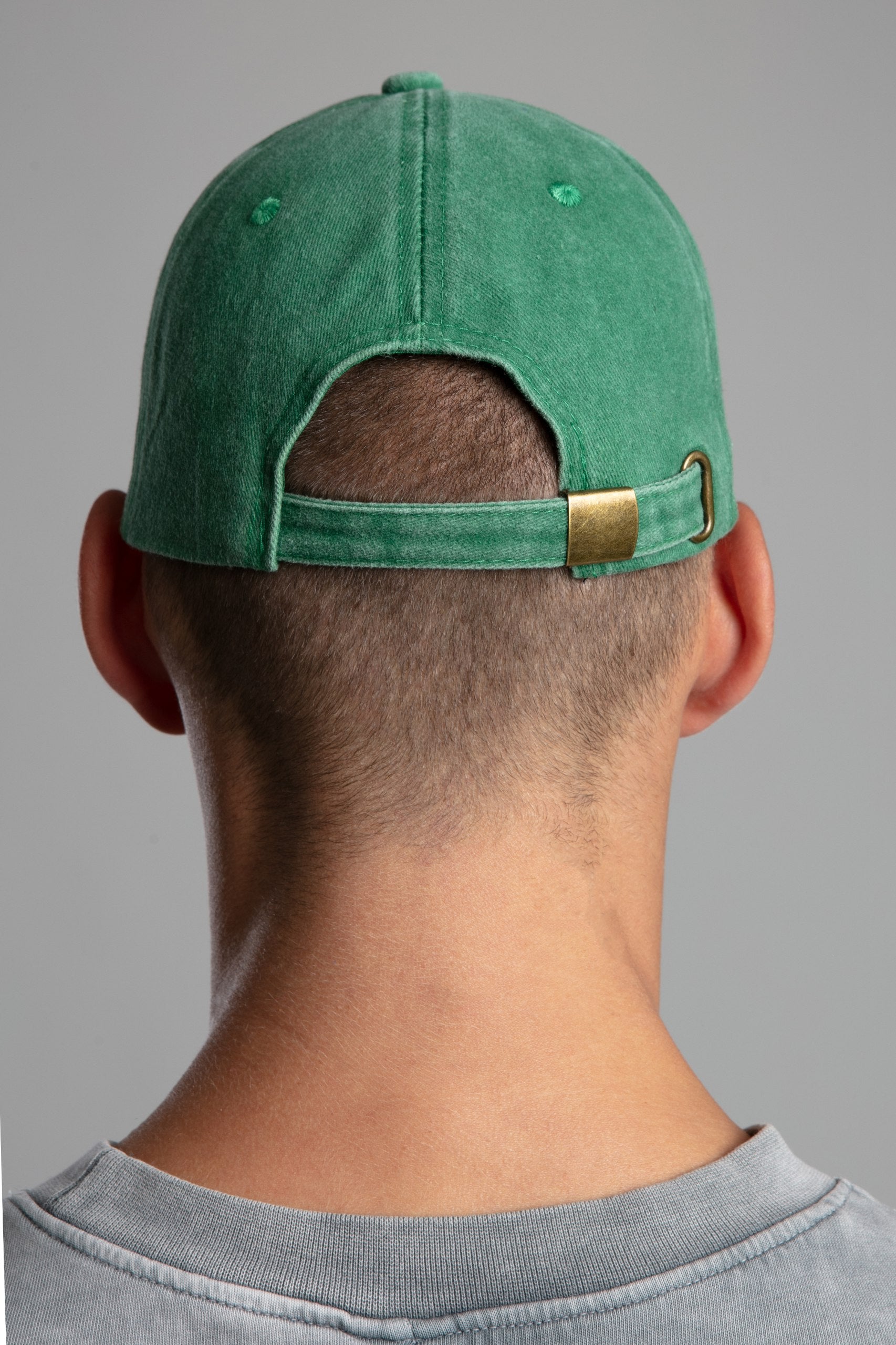 Washed Green Basic Hat