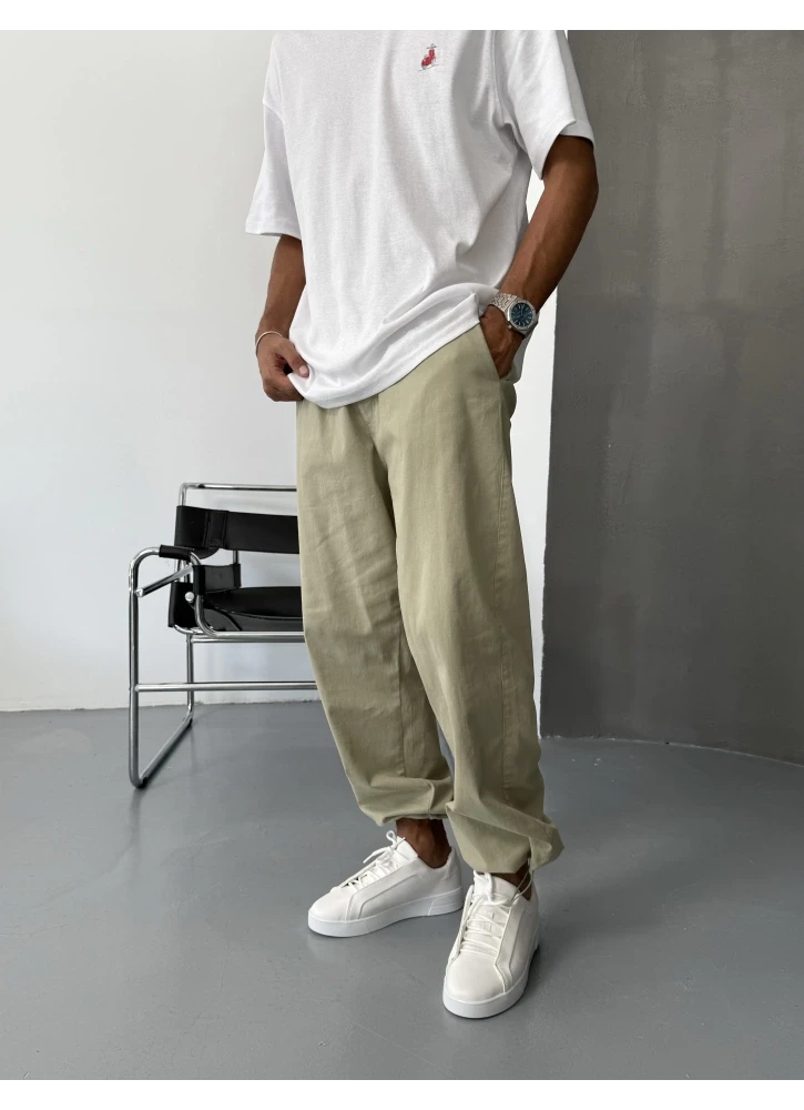 Trousers with Adjustable Legs