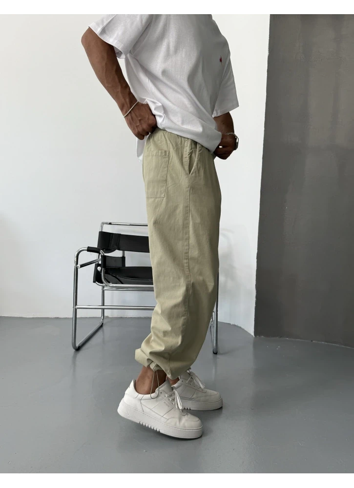 Trousers with Adjustable Legs