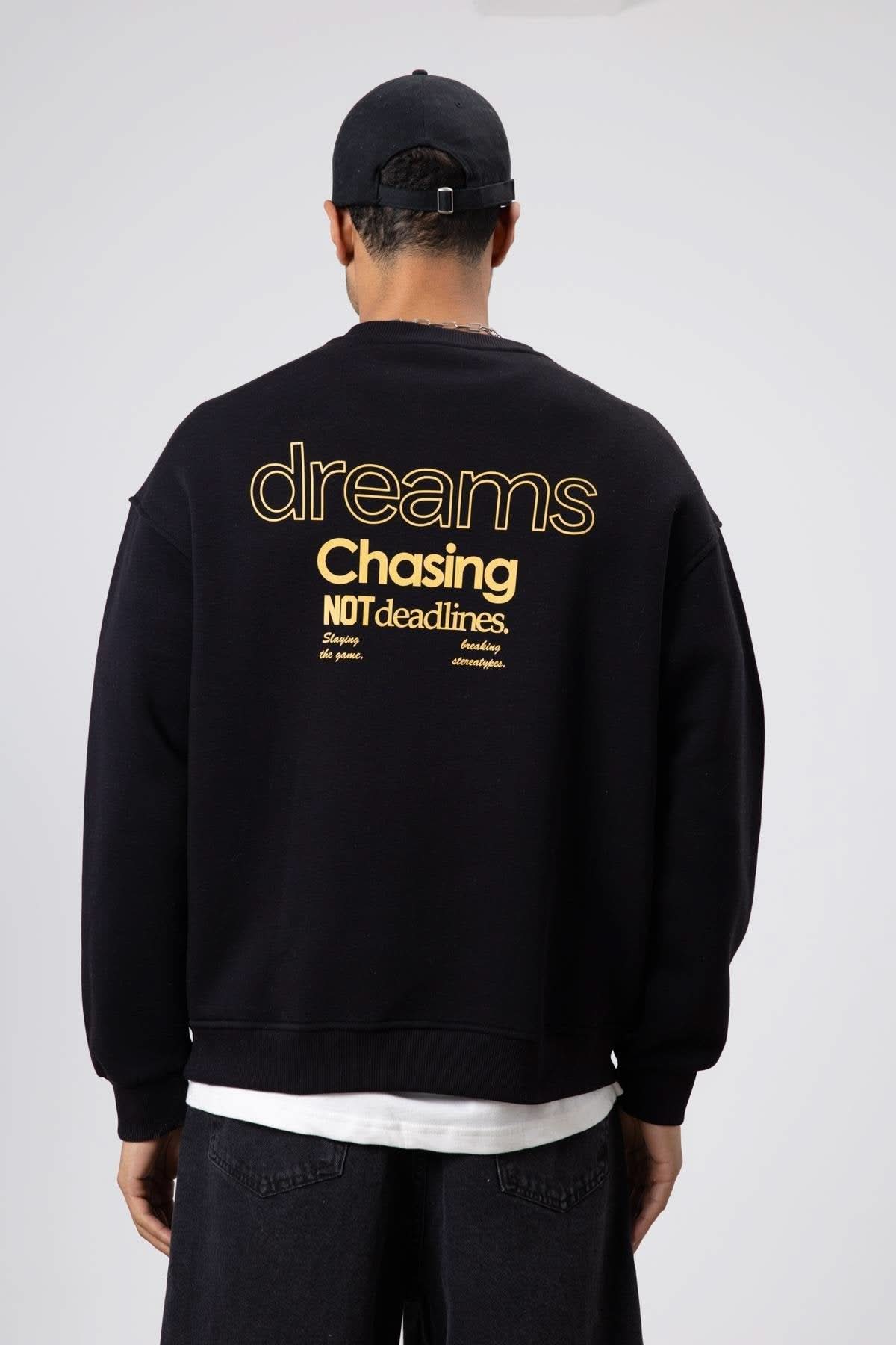 Crew Neck Printed Sweatshirt
