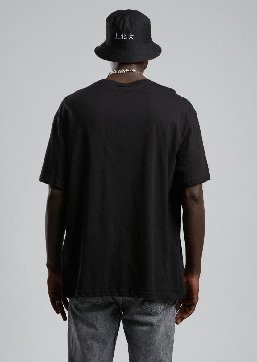 Black Parrot Oversized T-shirt