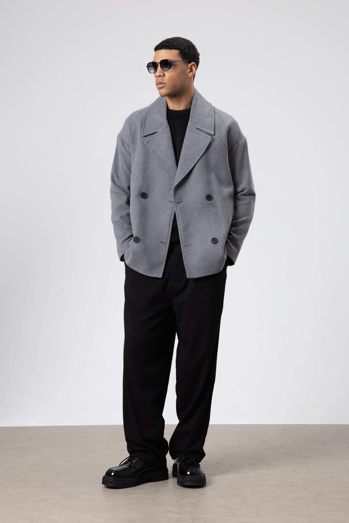 Double Breasted Cashmere Jacket