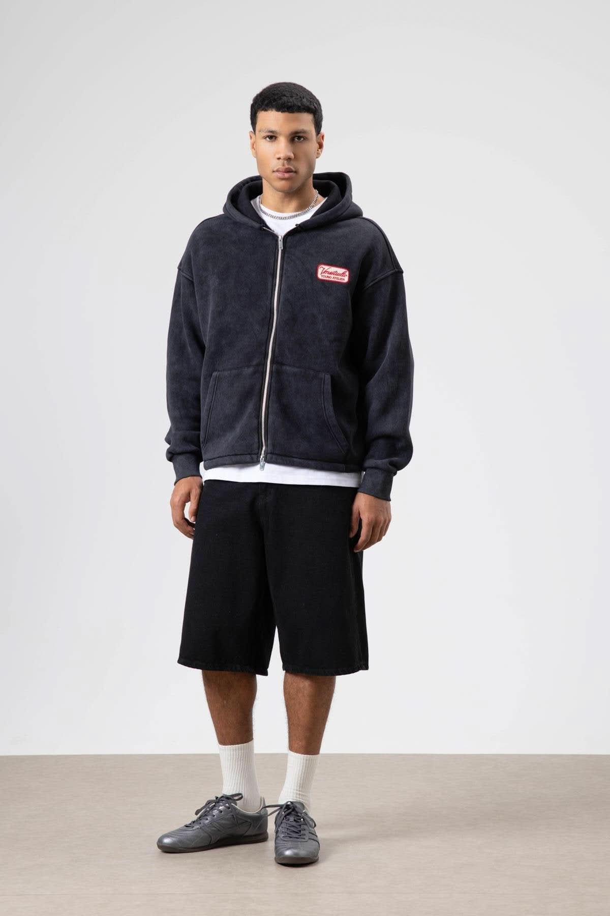 Oversize Zippered Jacket