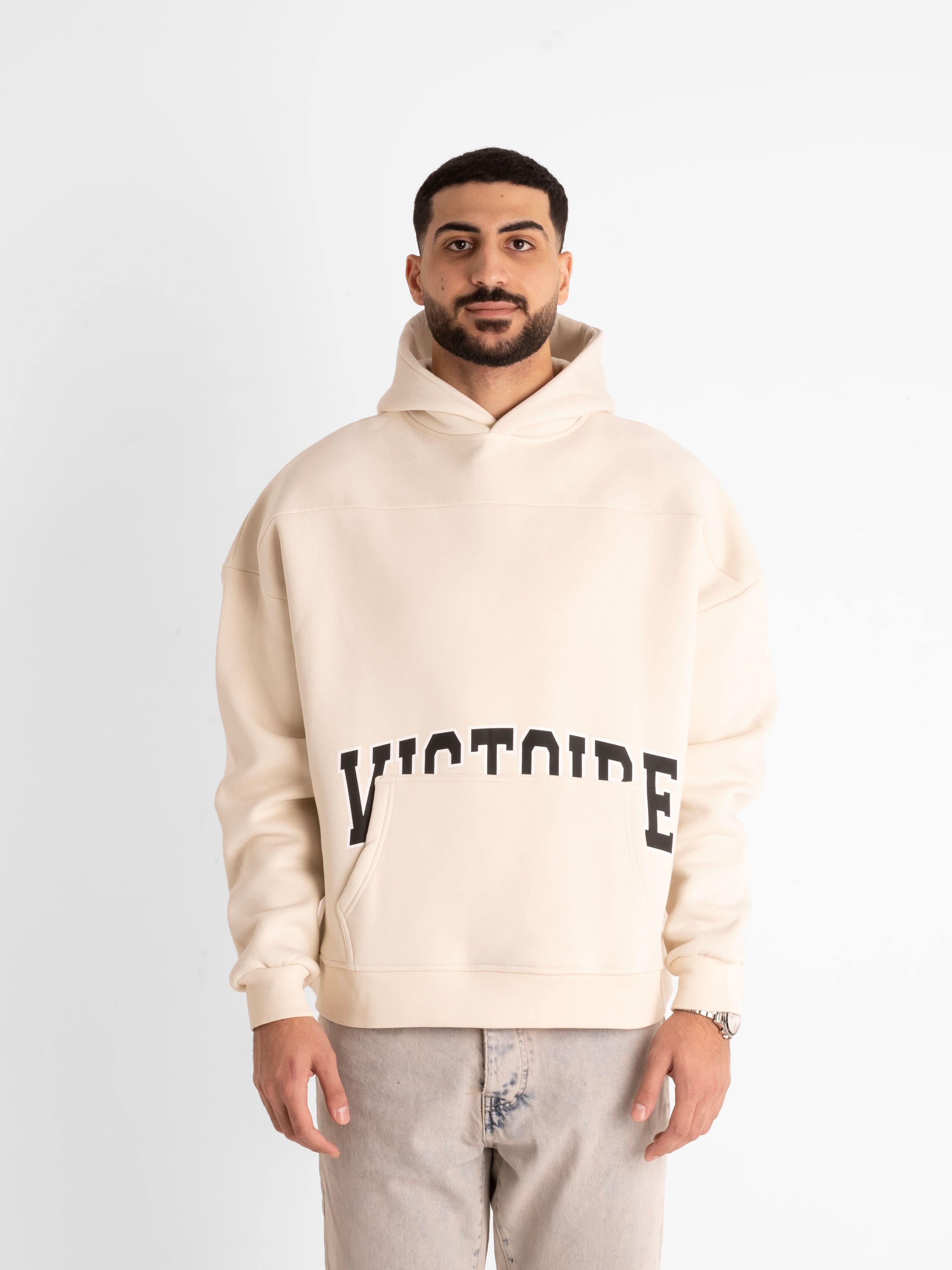 Beige Victoire Hoodie