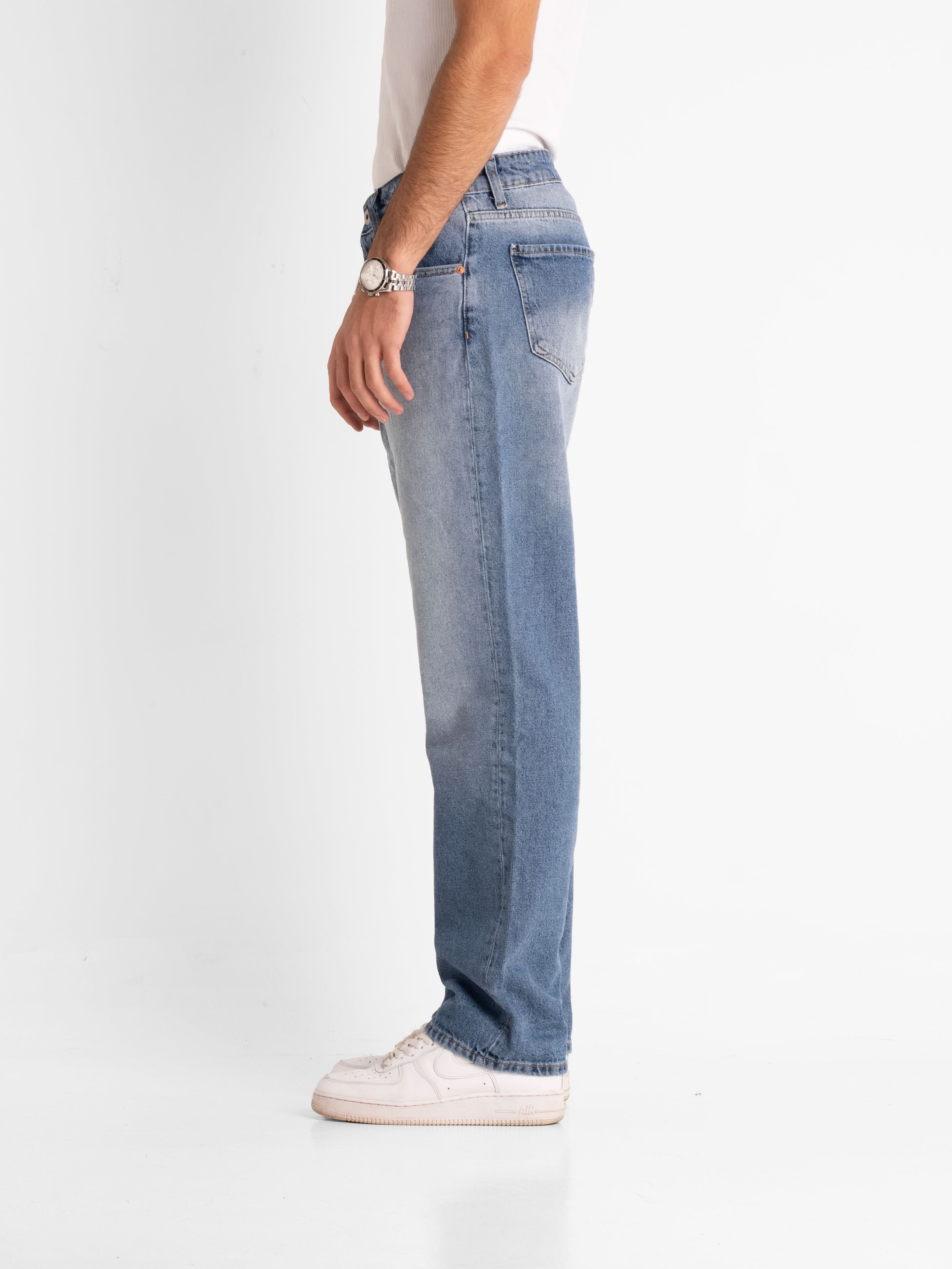 Baggy Jeans - Washed Blue