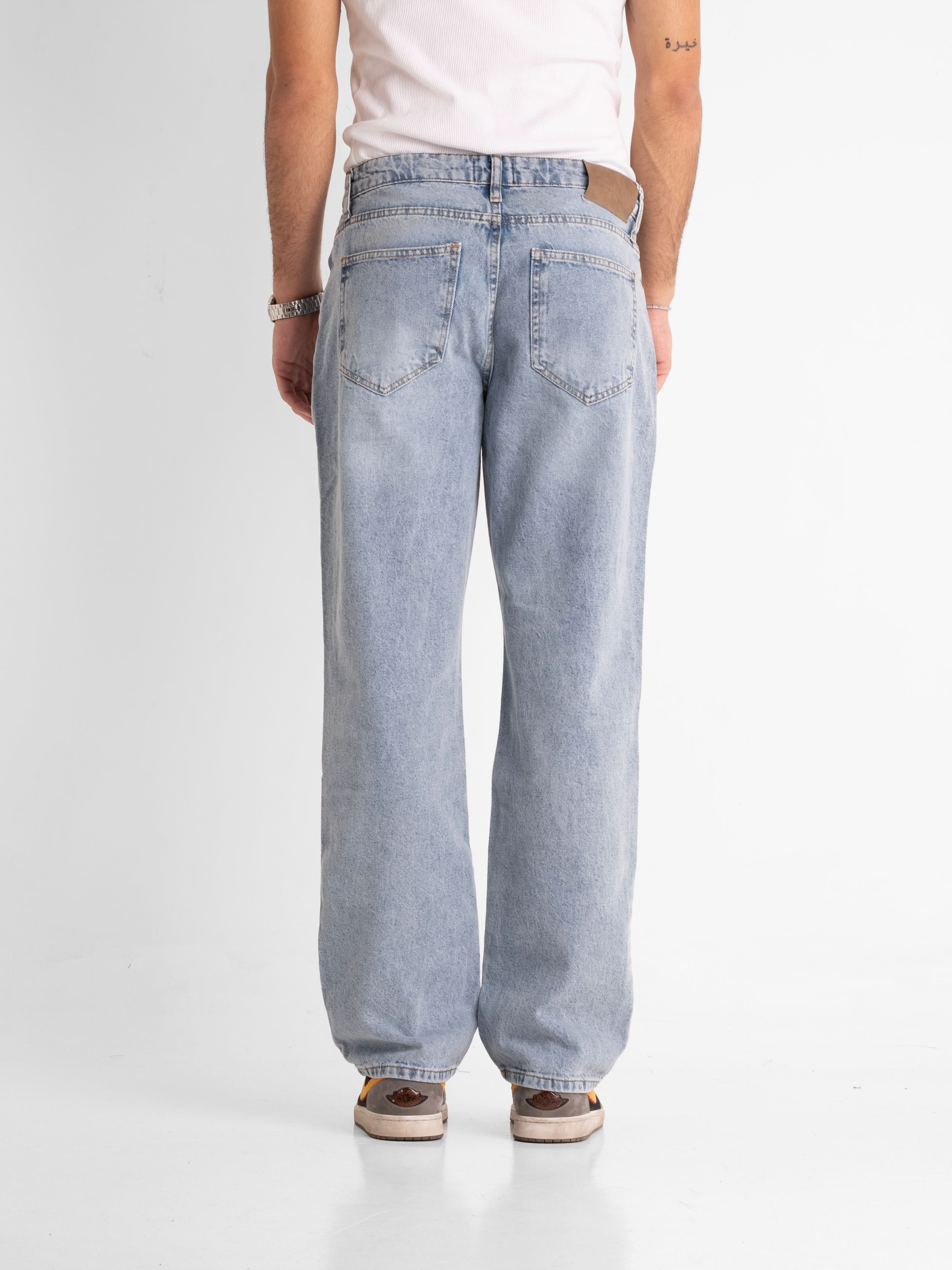 Baggy Jeans - Washed Blue