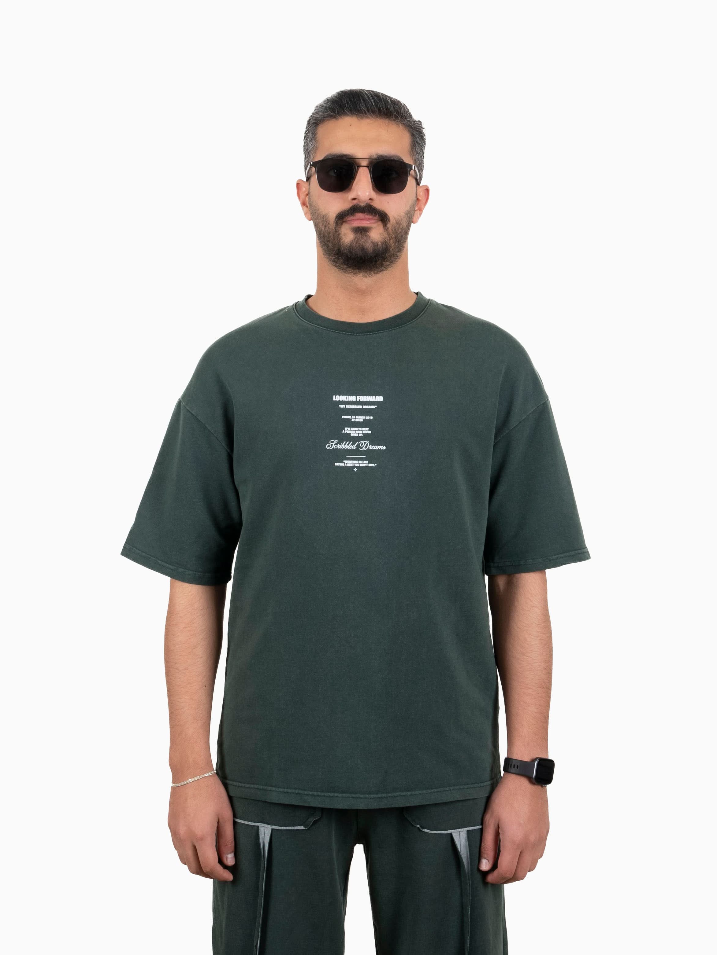 Slogan Oversized T-shirt - 100% Cotton