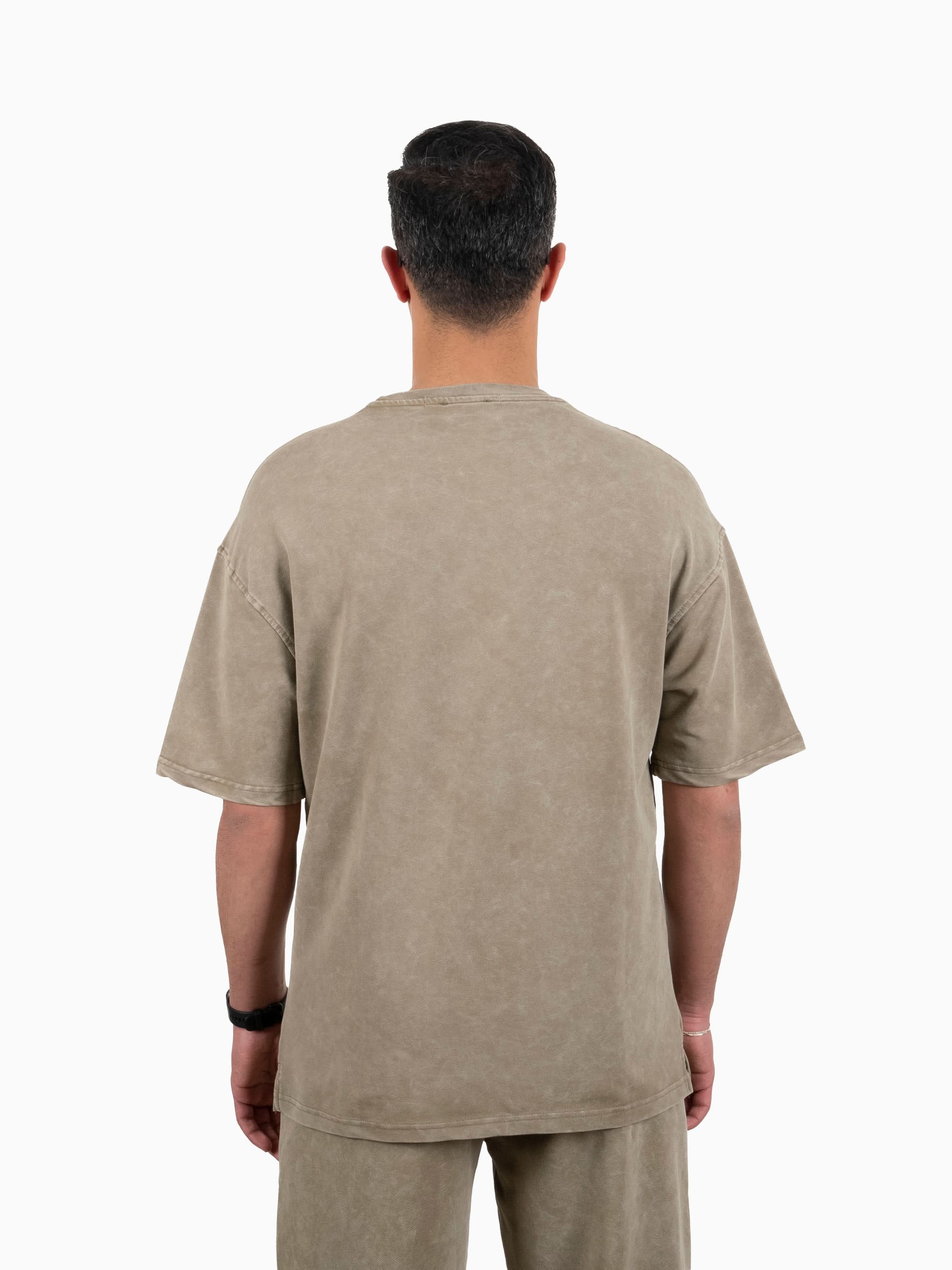 Washed Oversized T-shirt - 100% Cotton