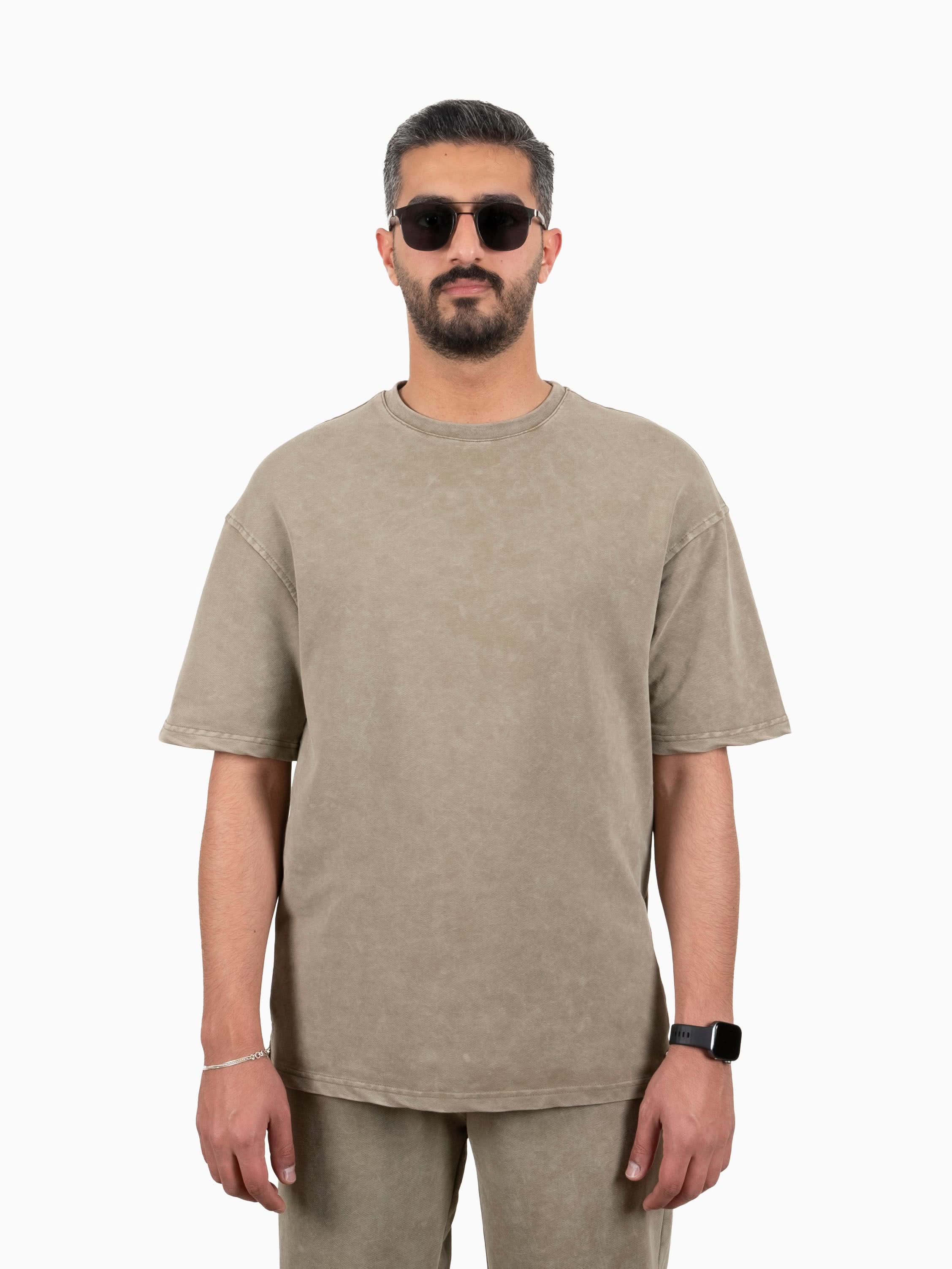 Washed Oversized T-shirt - 100% Cotton