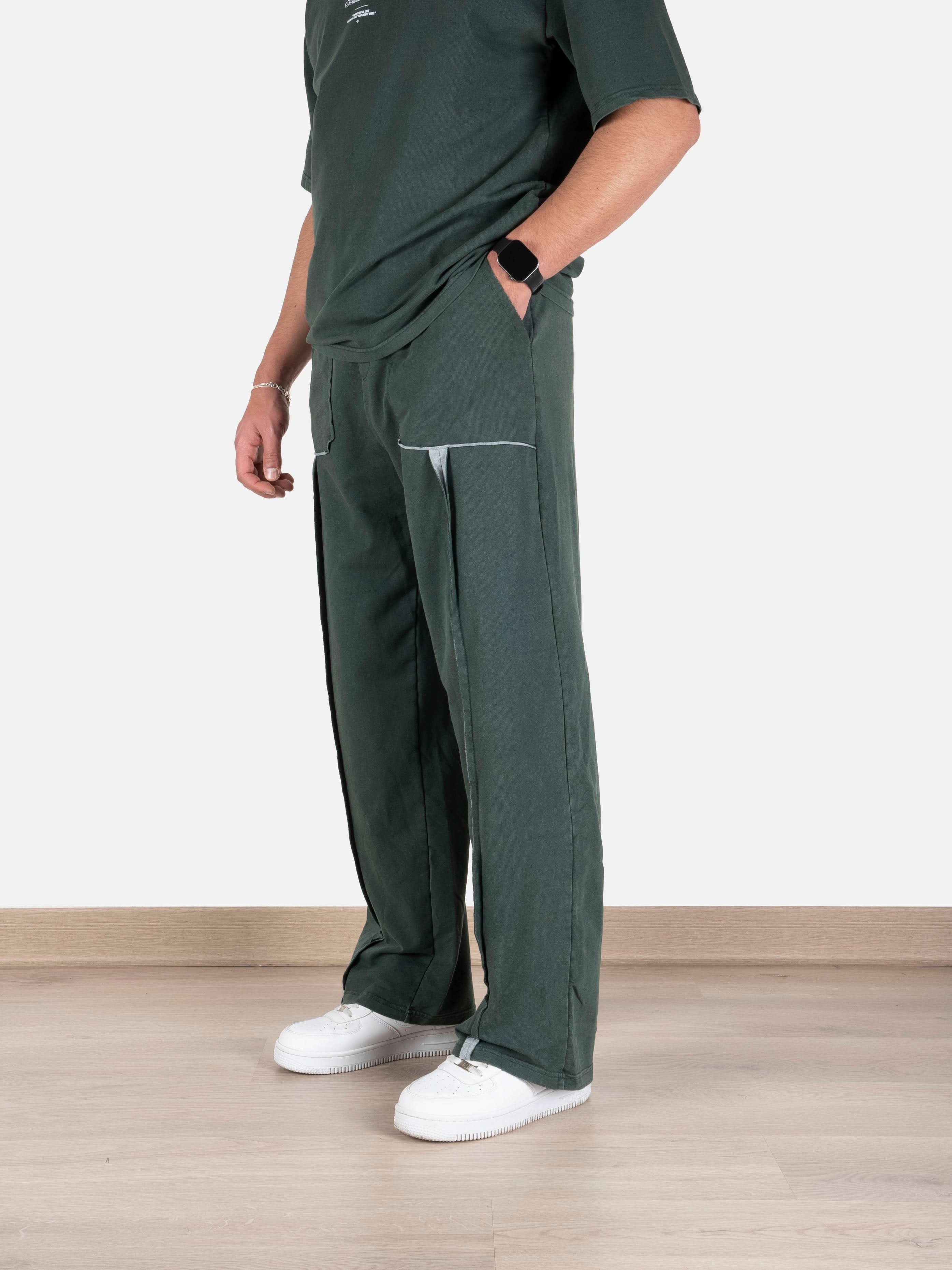 Stiched Baggy Sweatpants - 100% Cotton