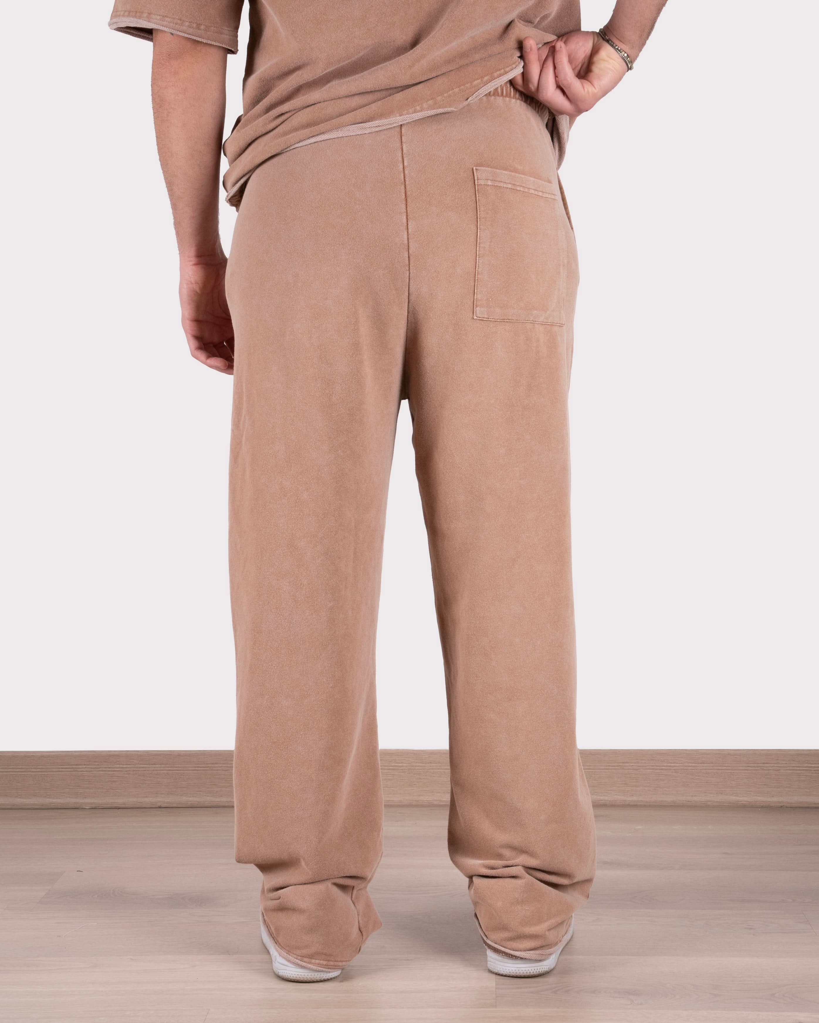 Slogan Baggy Sweatpants - 100% Cotton