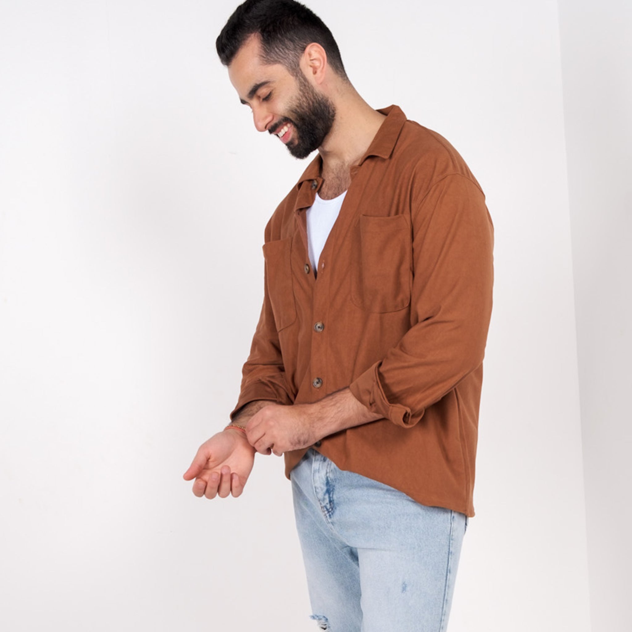 Easy Breeze Brown Shirt