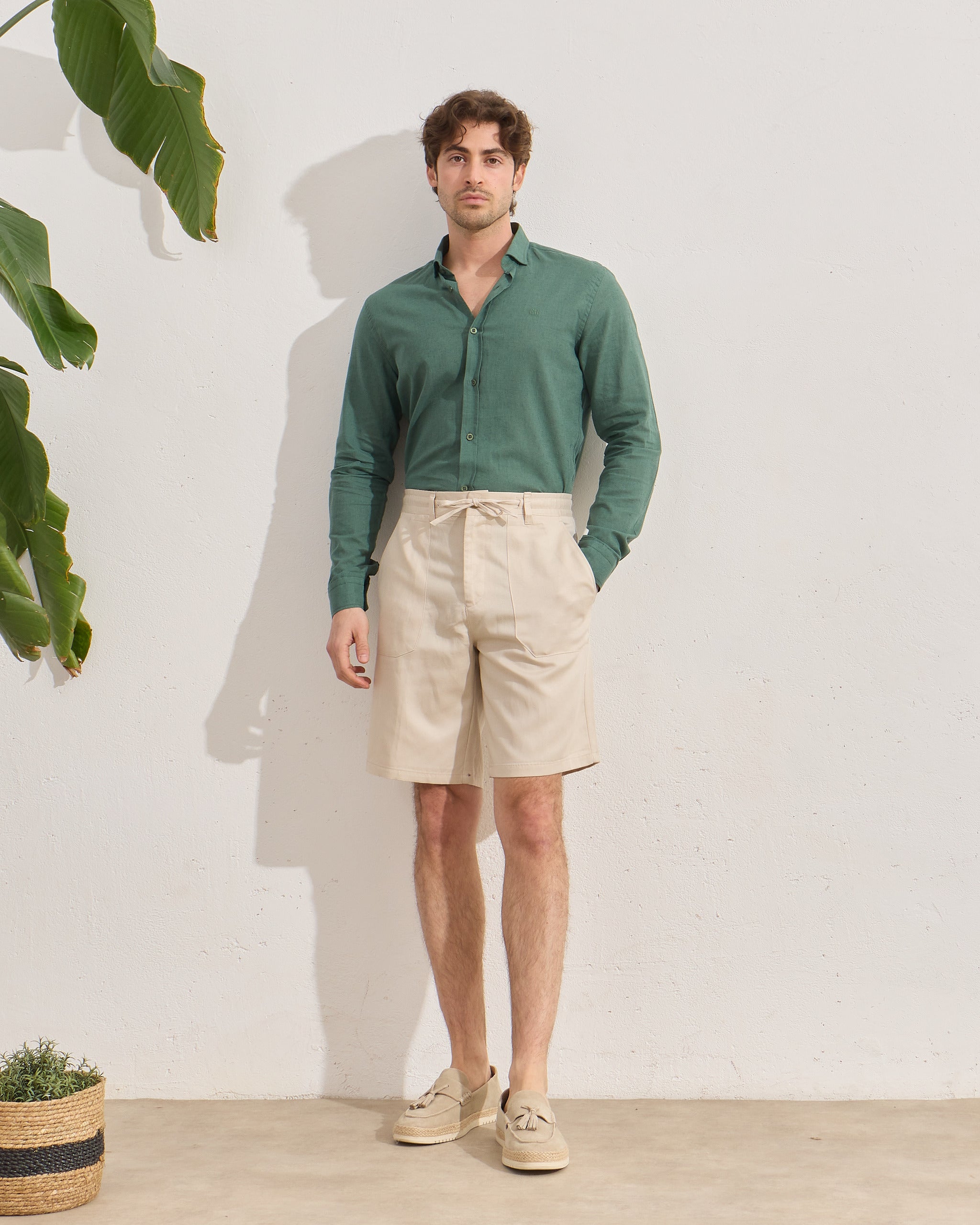 Linen Shorts