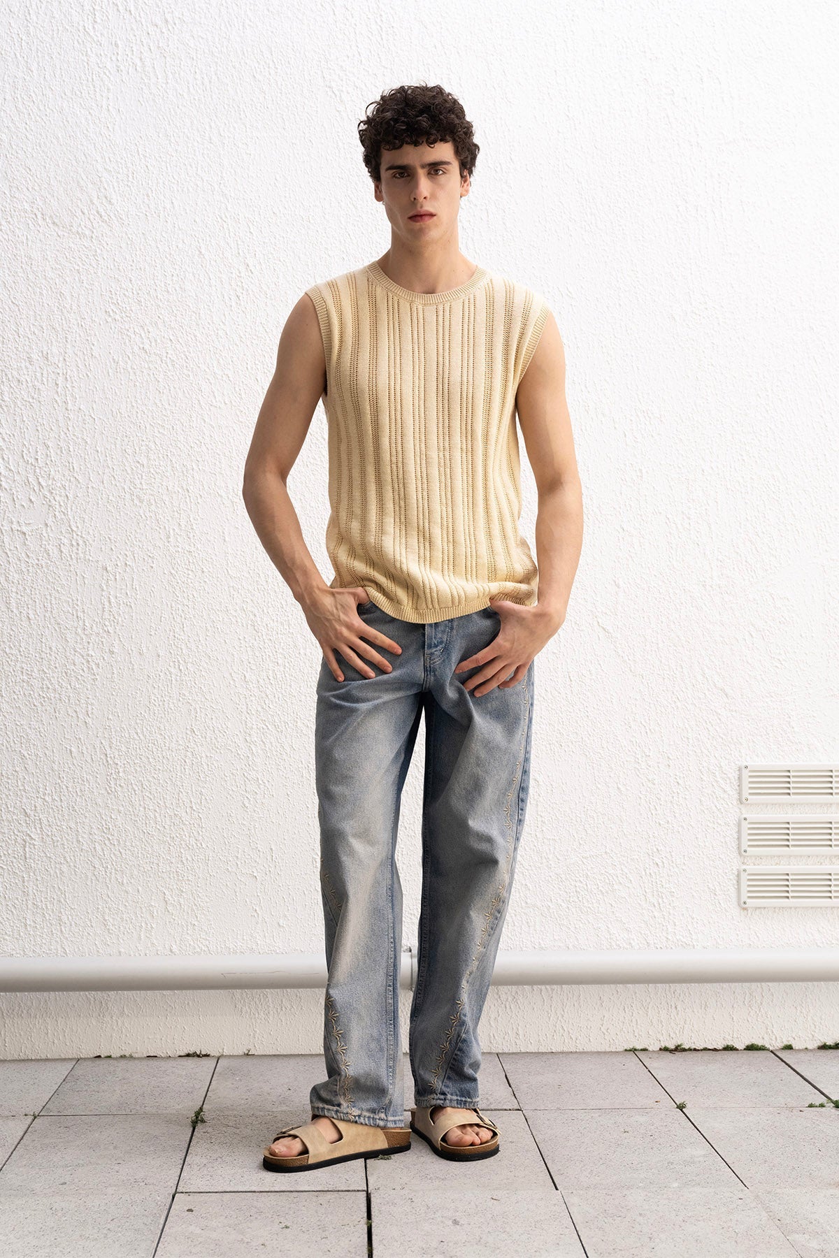 Textured Tank Top
