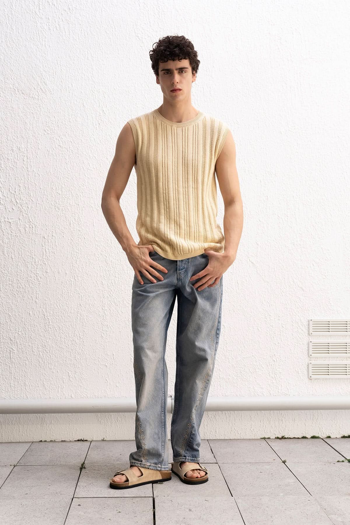 Textured Tank Top