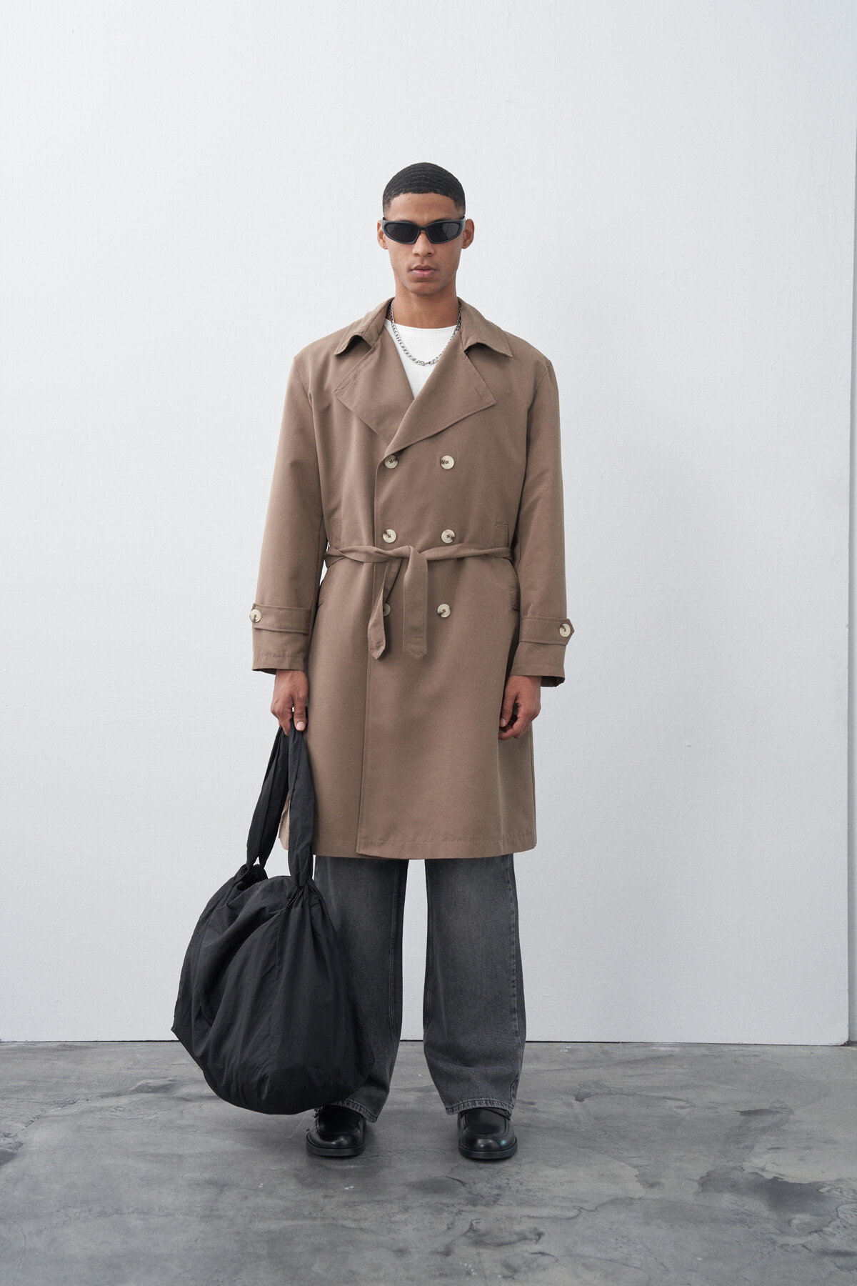 Urban Coffee Trench Coat