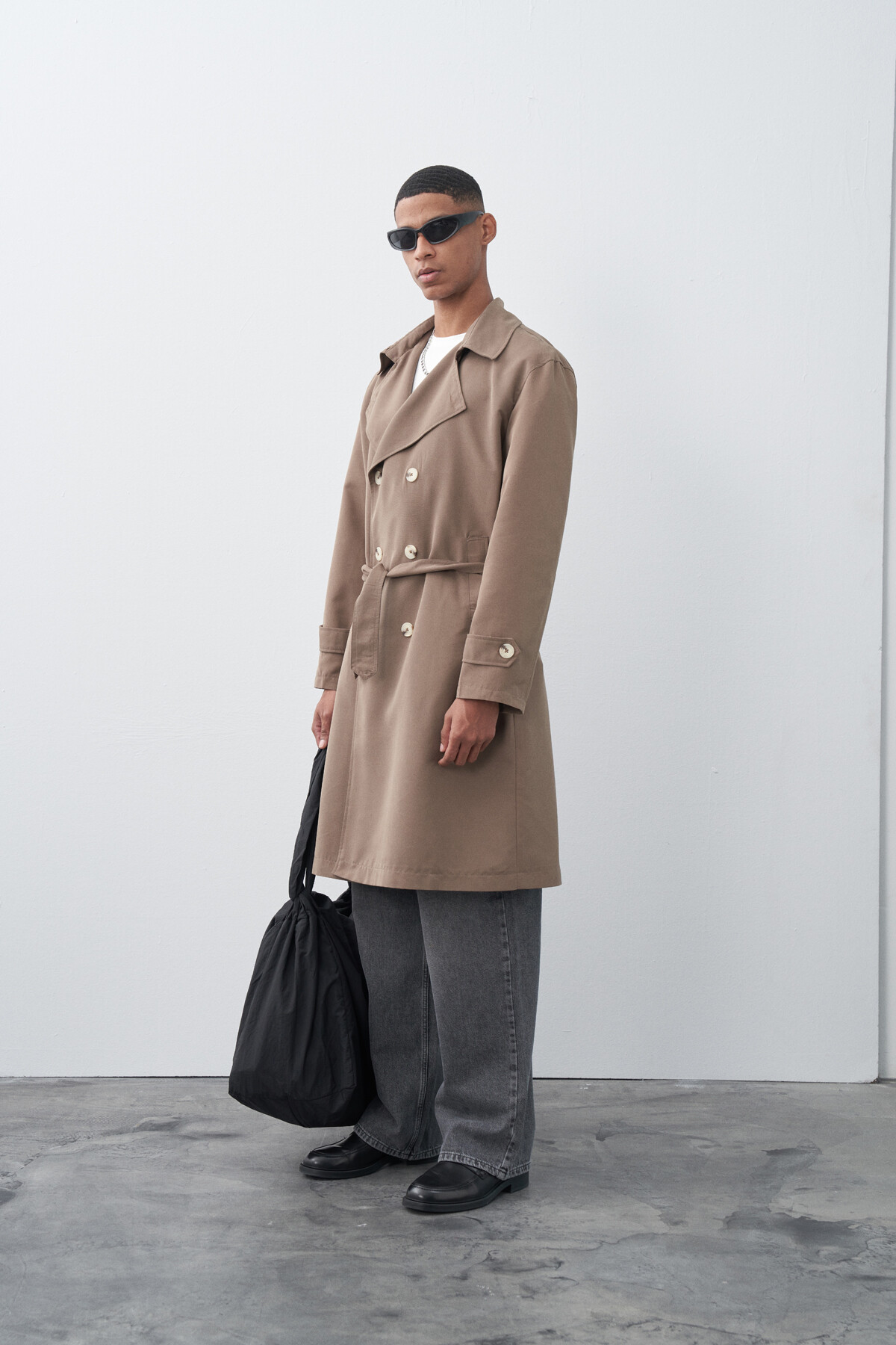 Urban Coffee Trench Coat