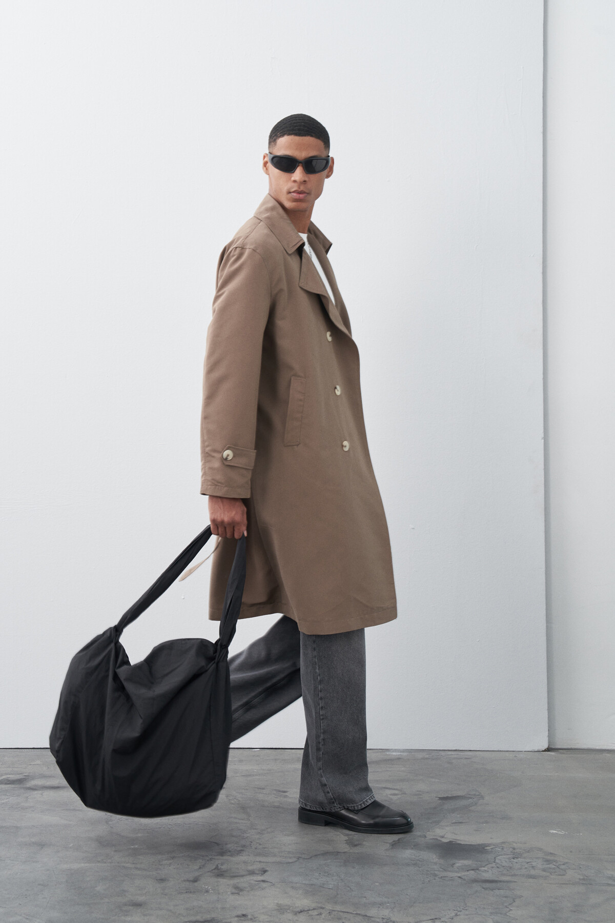 Urban Coffee Trench Coat