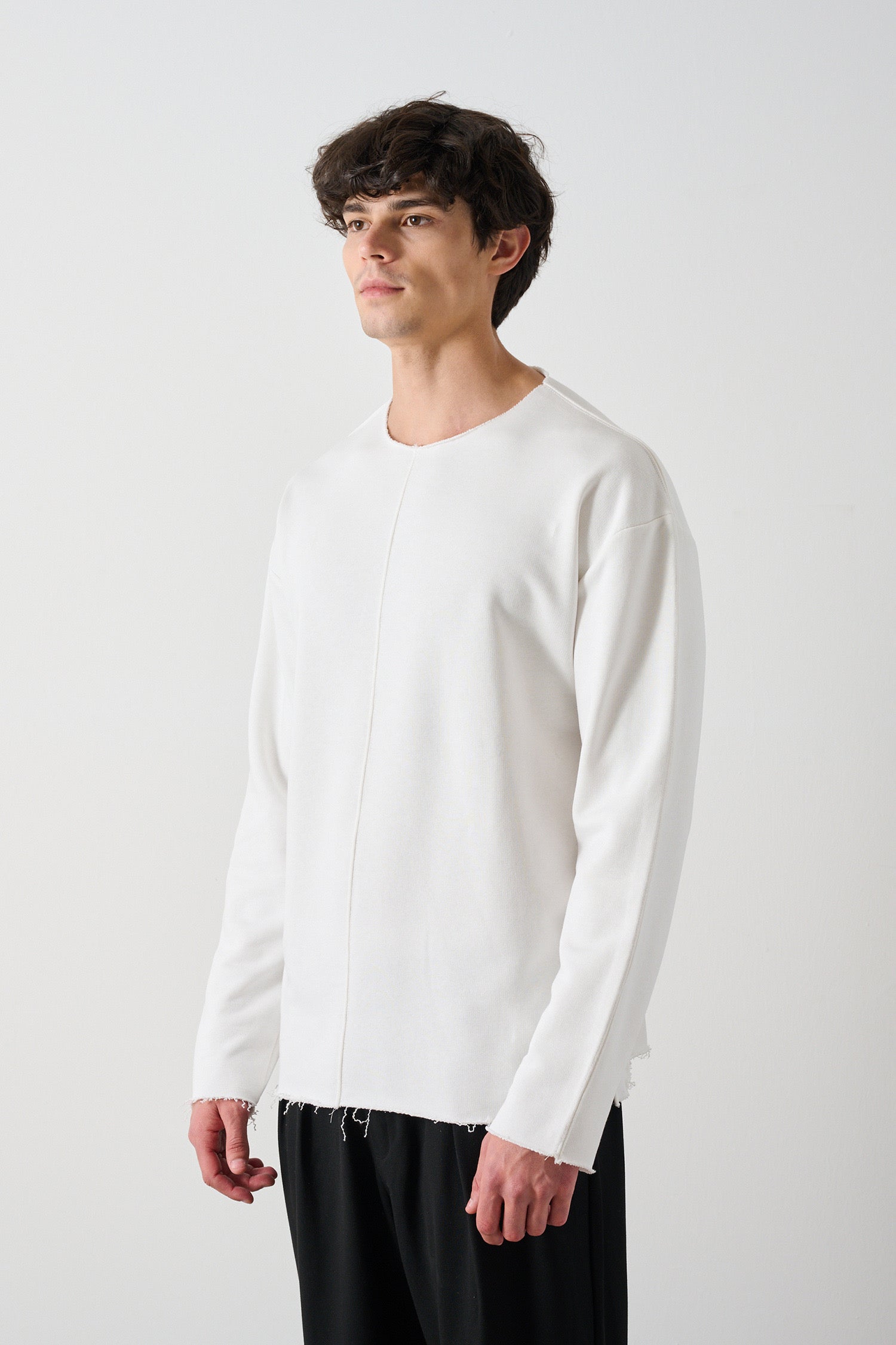 Basic Sweater - White