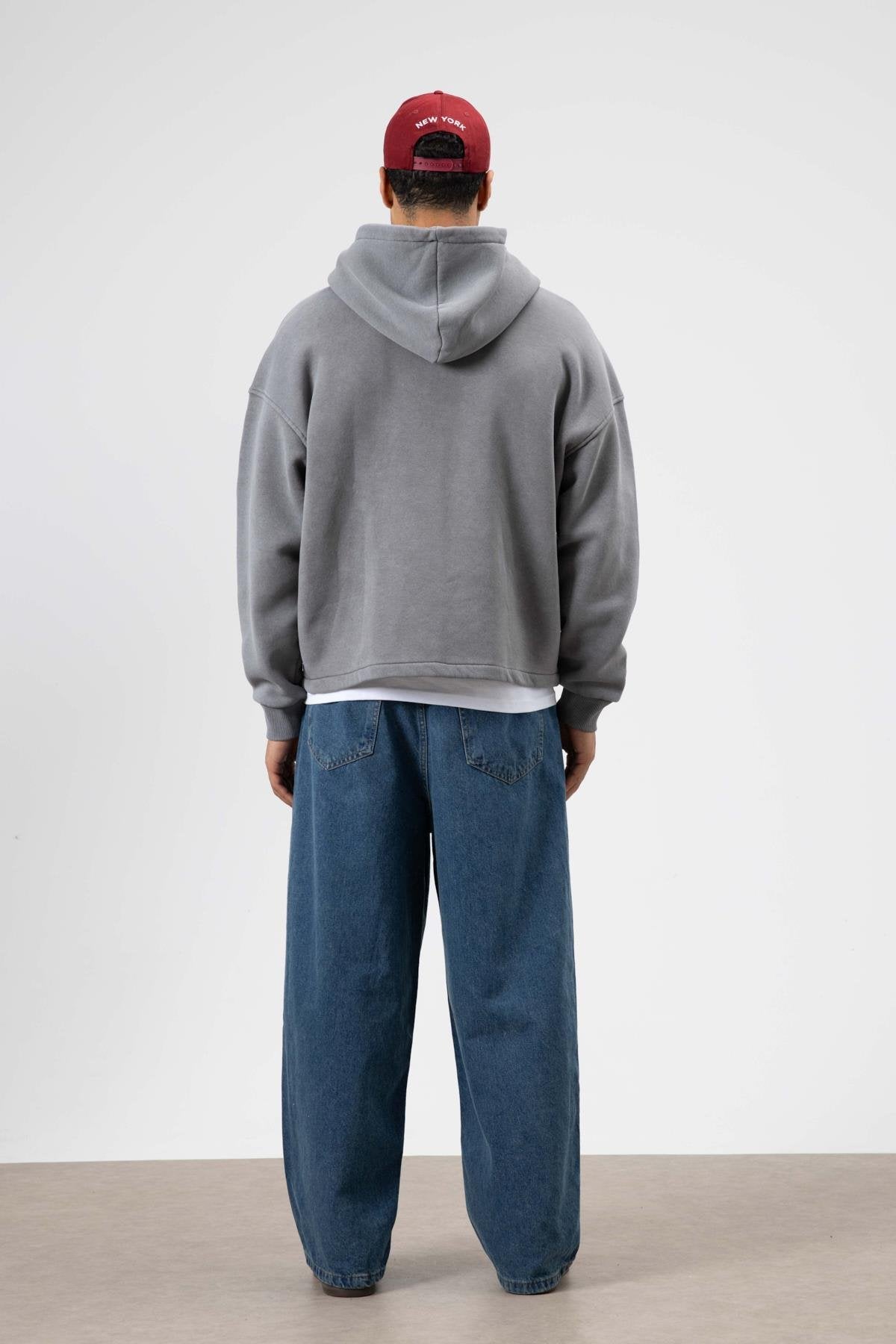 Oversize Zippered Jacket