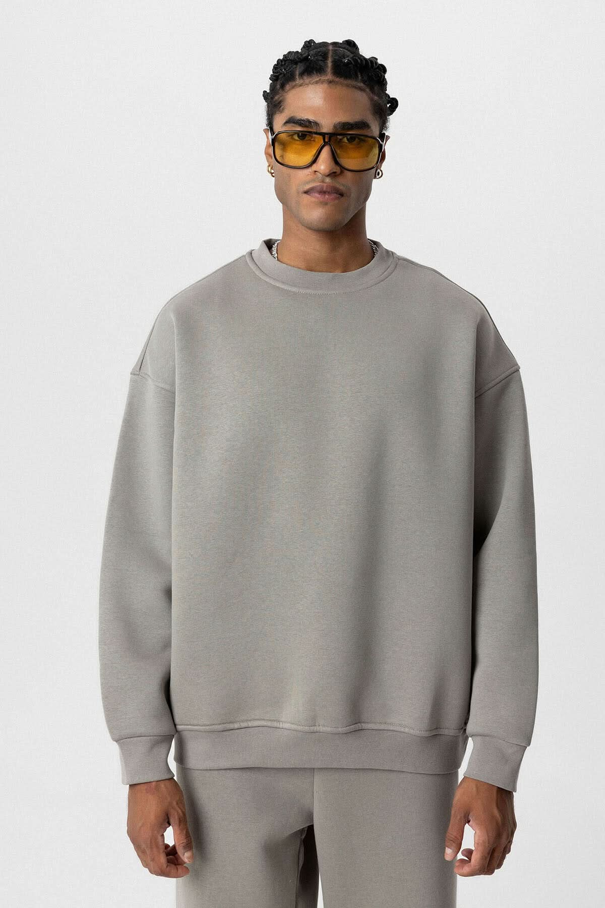 Oversized Sweater in Khaki