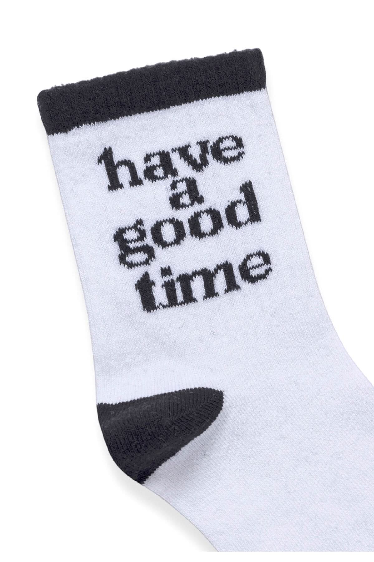 Have a good time White Socks