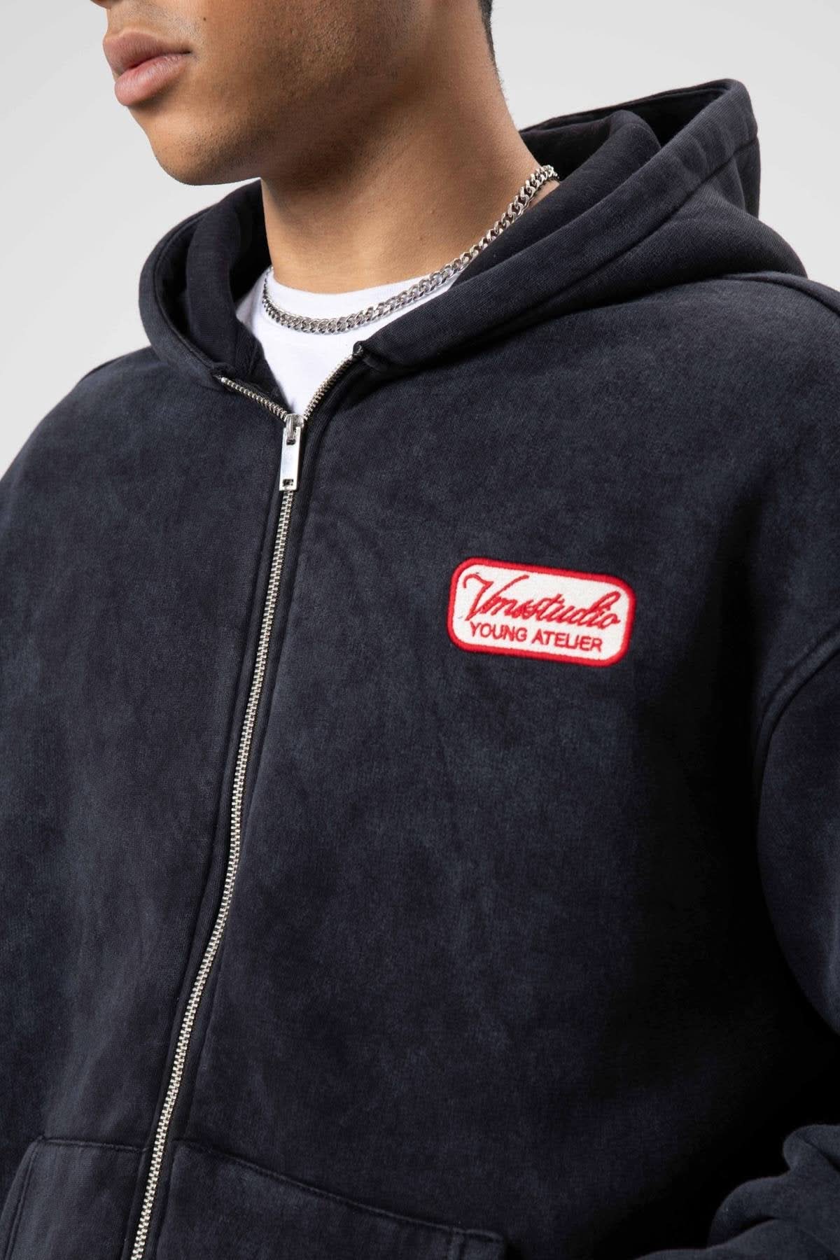 Oversize Zippered Jacket