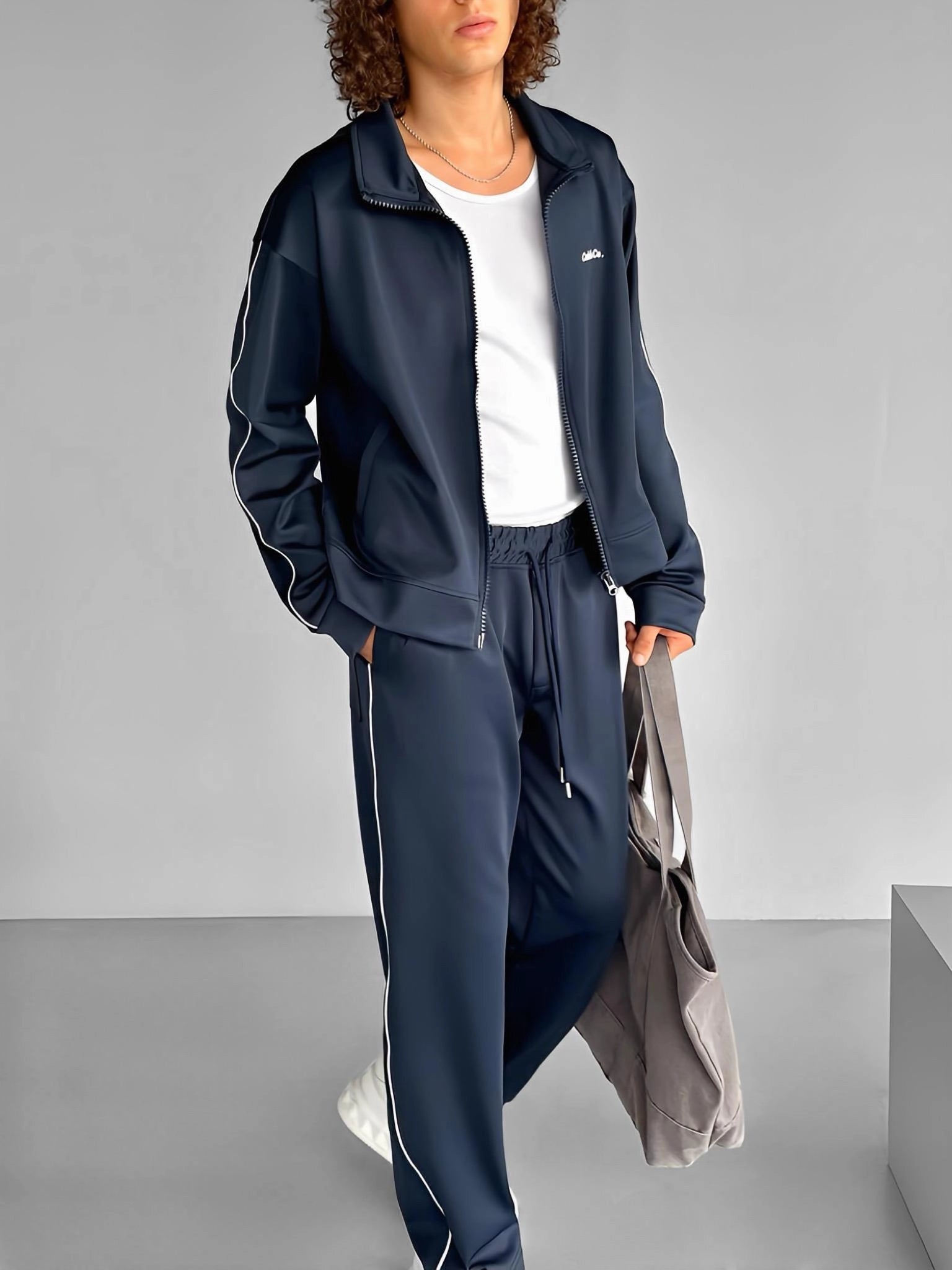 Navy Blue Tracksuit - Pants Only