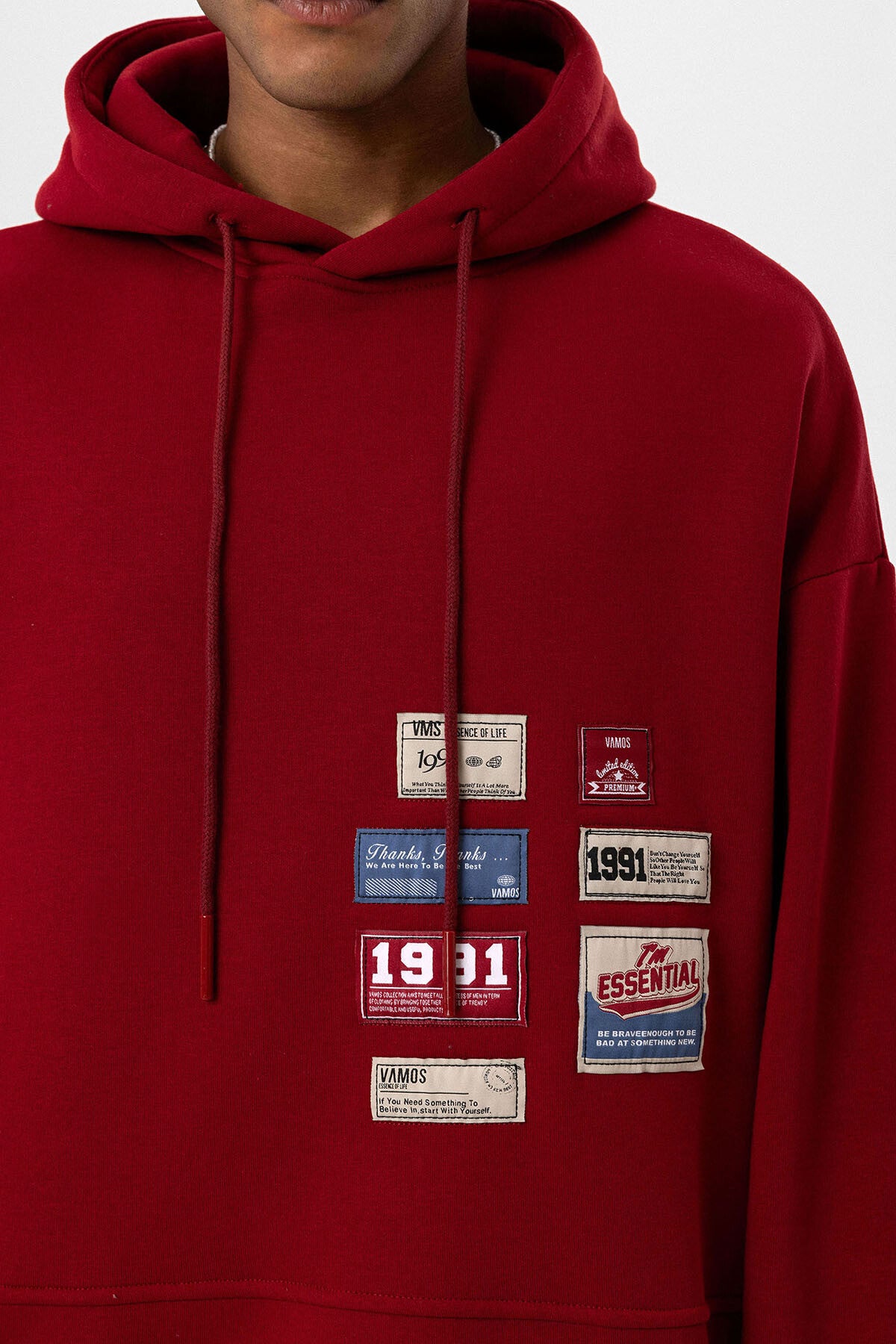 Stamps Hoodie - Red