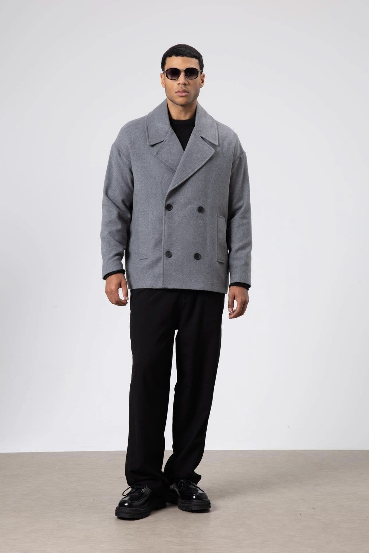 Double Breasted Cashmere Jacket