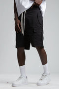 Black Cargo Shorts