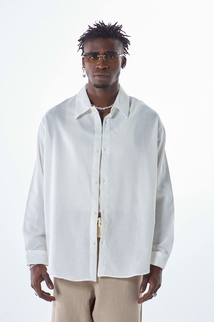 White Linen Shirt