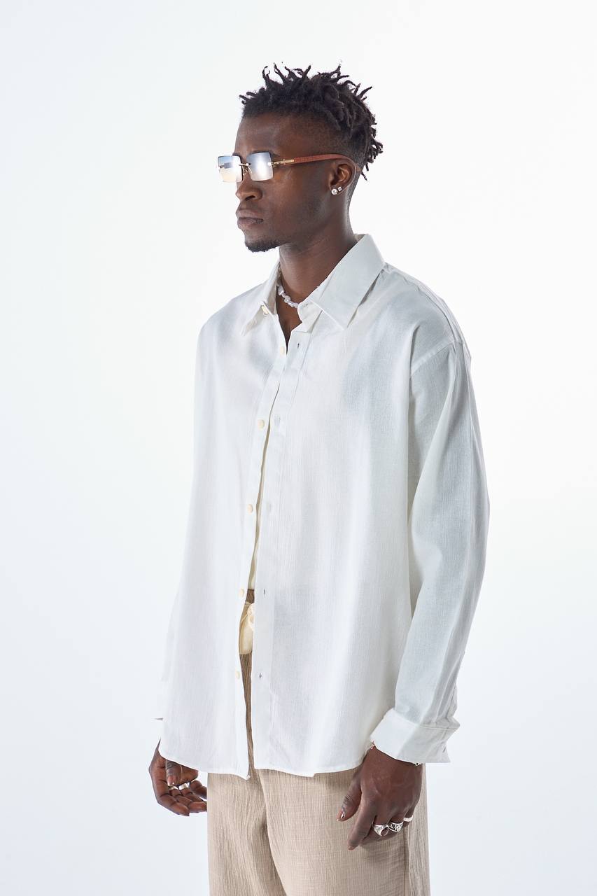 White Linen Shirt