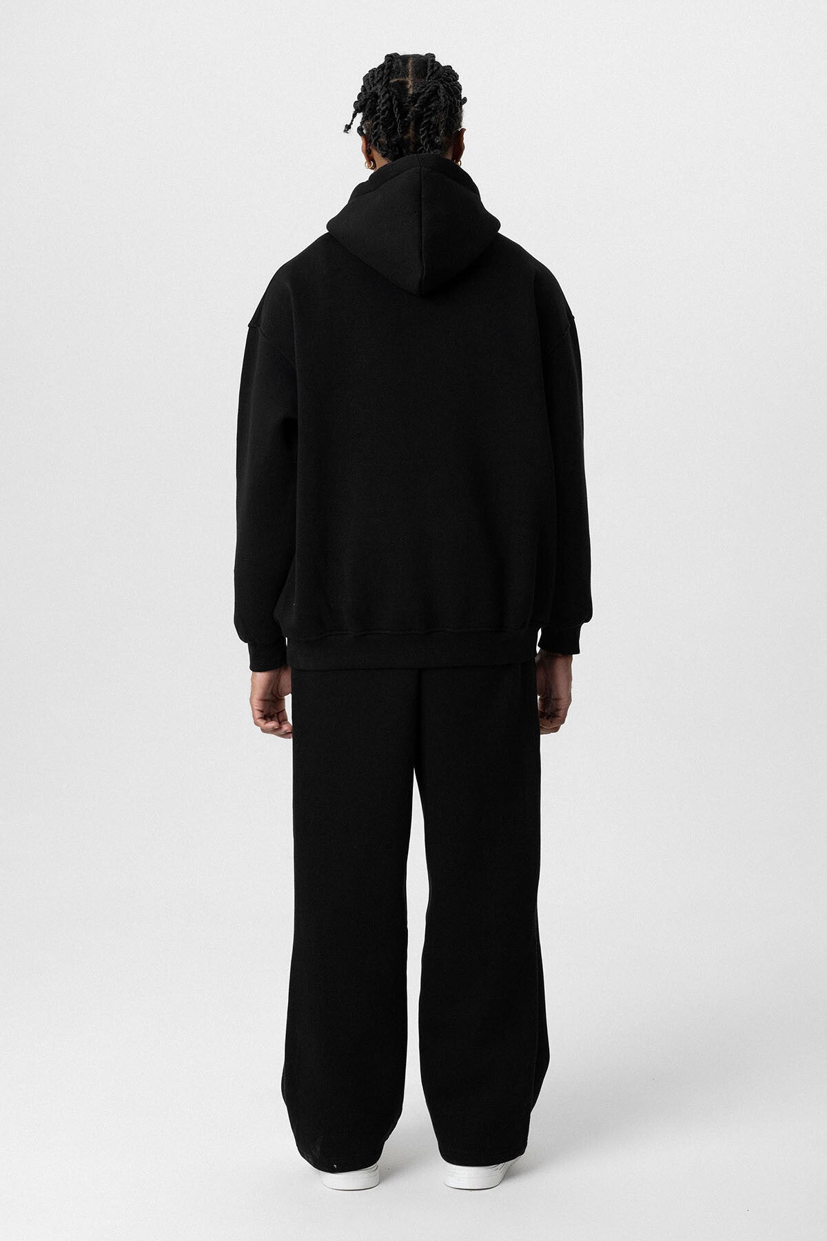 Young Atelier Oversized Hoodie in Black