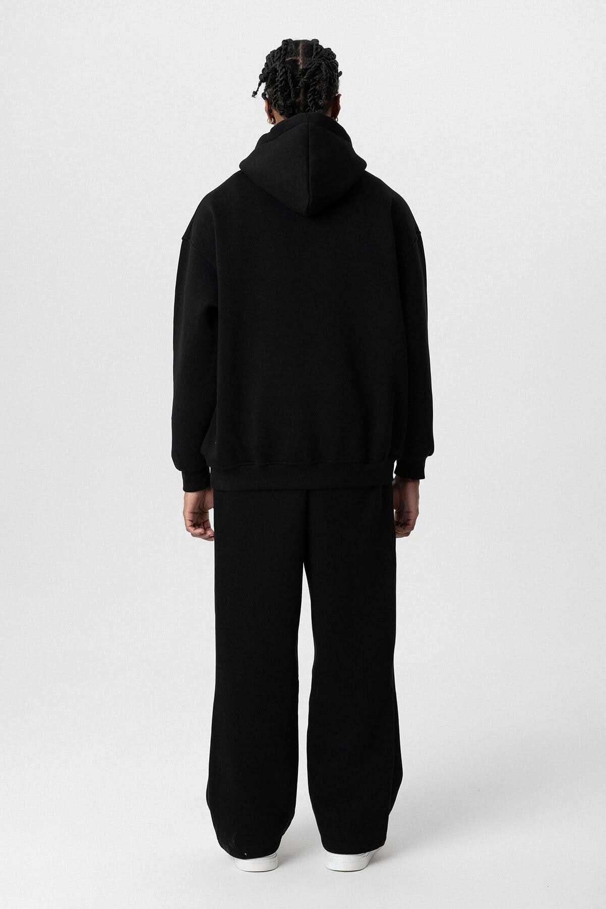 Young Atelier Oversized Hoodie in Black
